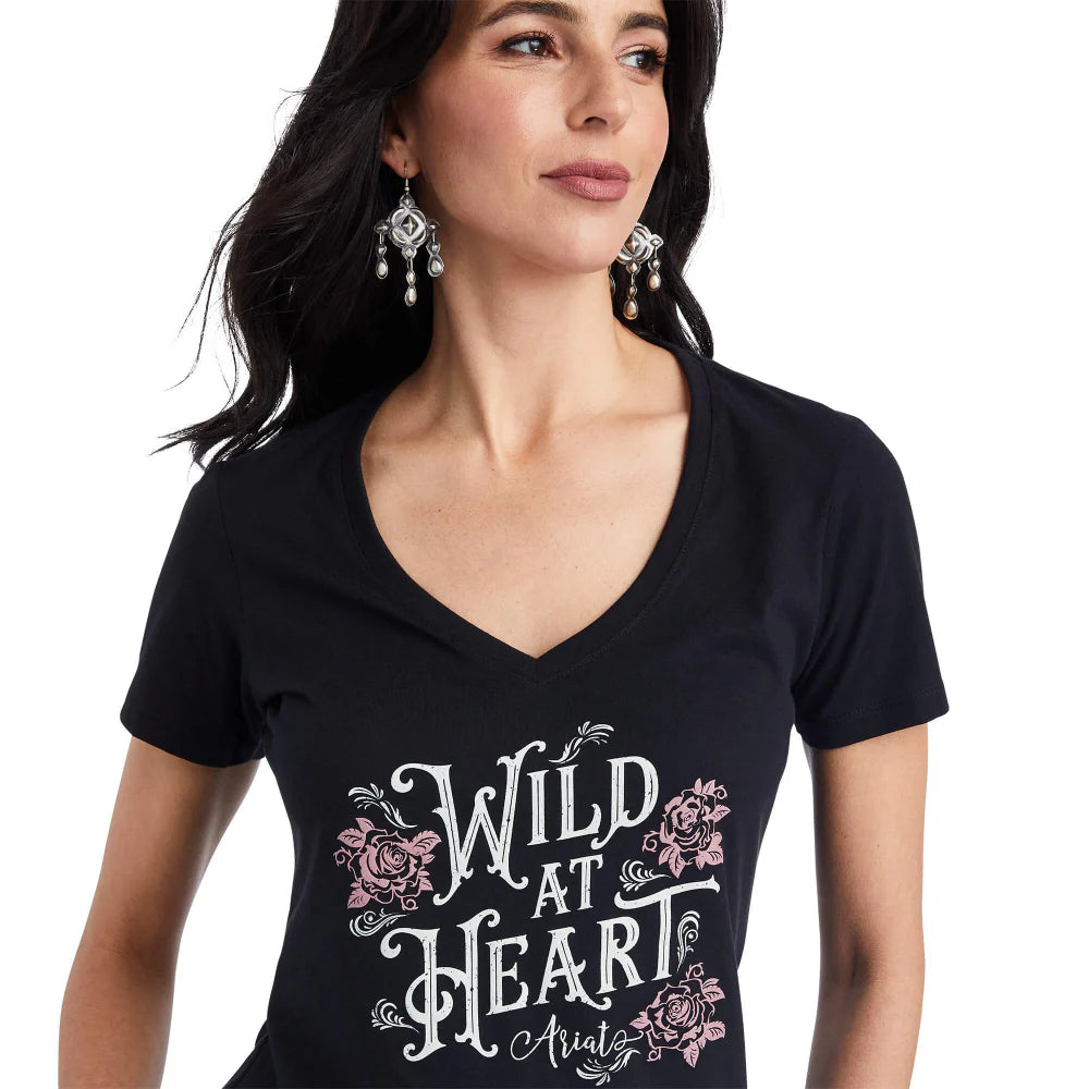 Womens Wild Heart T-Shirt - 10042731