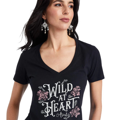 Womens Wild Heart T-Shirt - 10042731