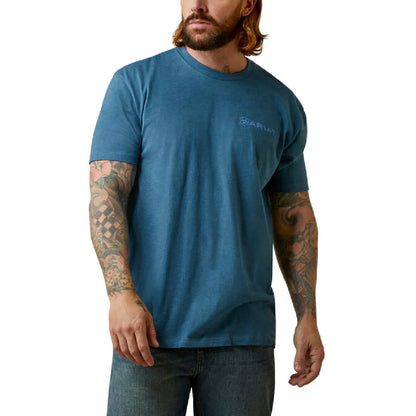 Mens Mountain Flag T-Shirt - 10045279