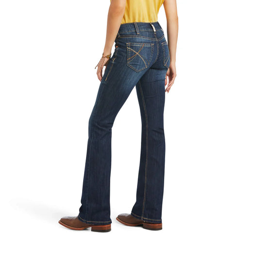 Womens R.E.A.L. Mid Rise Arrow Fit Vicky Bootcut Jeans - 10040798