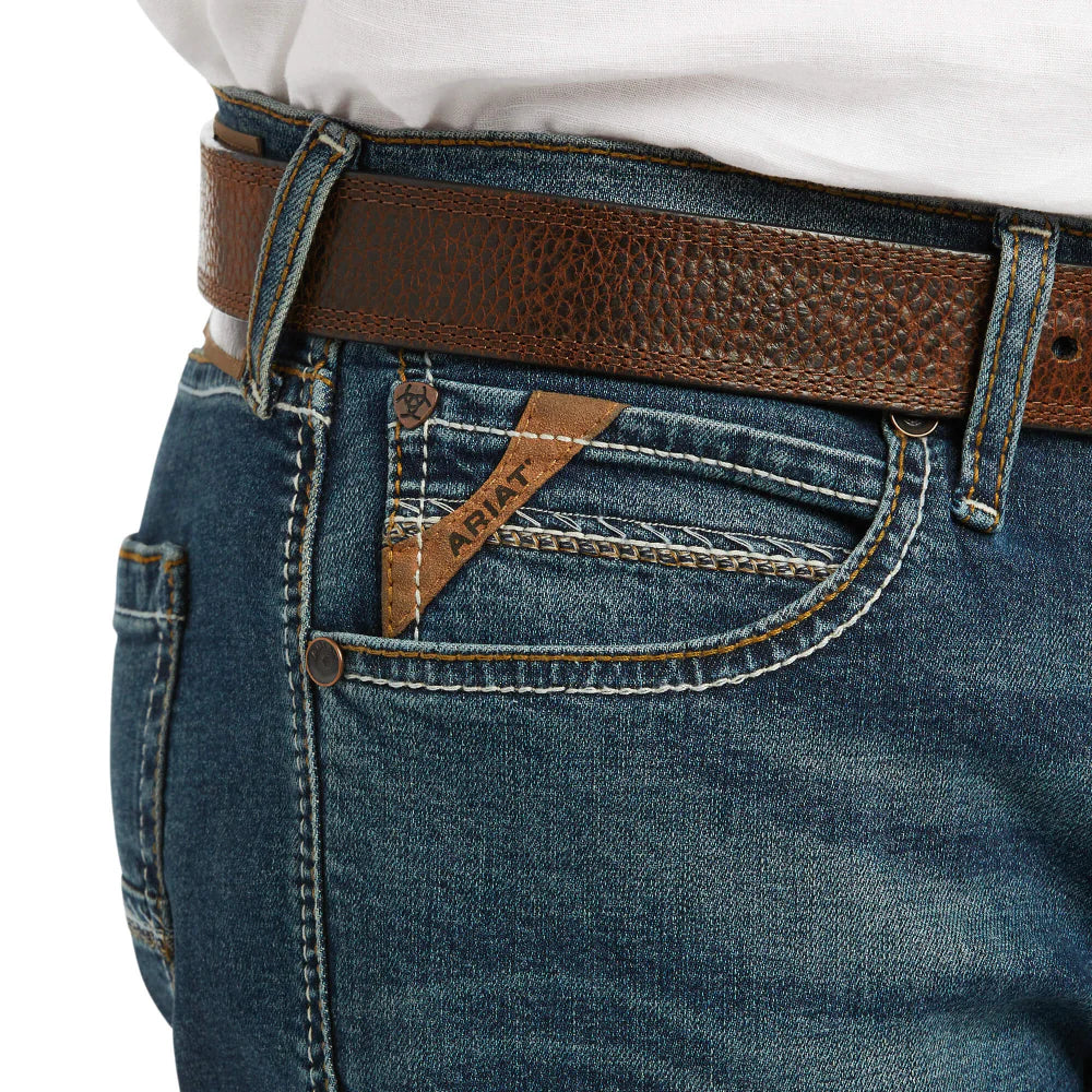 Mens M8 Modern TekStretch Sebastian Slim Leg Jeans - 10039625