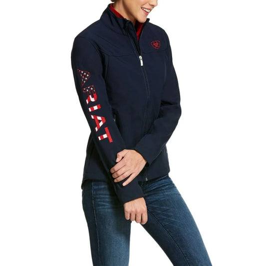 Womens New Team Navy USA Softshell Jacket - 10028257