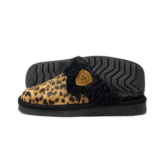 Womens Jackie Square Toe Cheetah Slippers - AR2830-200
