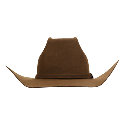 Mens 2X Wool Two Cord Hatband Pin Felt Hat - A7520247