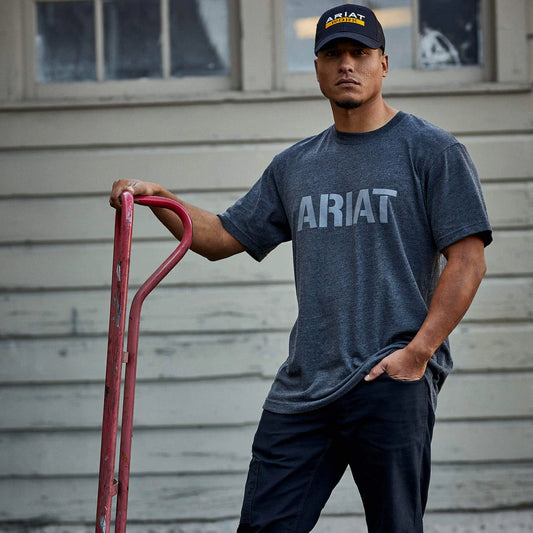 Mens Rebar Cotton Strong Block Work T-Shirt - 10030291