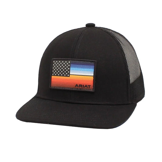 Mens Serape USA Flag Cap - A300016201