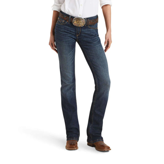 Womens R.E.A.L. Mid Rise Amora Boot Cut Jeans - 10043148