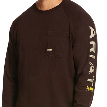 Mens Rebar Cotton Strong Graphic Work T-Shirt - 10027902