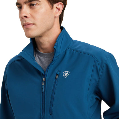 Mens Logo 2.0 Majolica Blue Softshell Jacket - 10041611