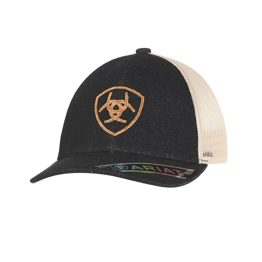 Mens Denim Cork Shield Cap - A300049001