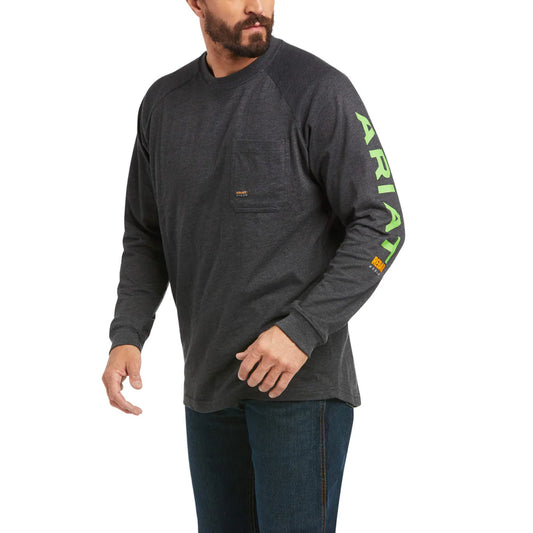 Mens Rebar Cotton Strong Graphic Work T-Shirt - 10037642
