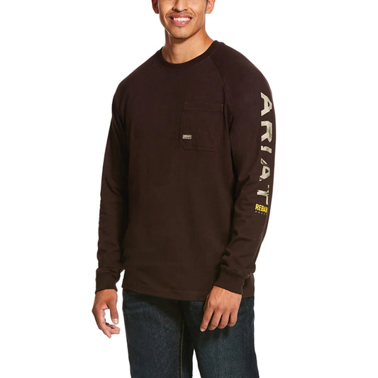 Mens Rebar Cotton Strong Graphic Work T-Shirt - 10027902