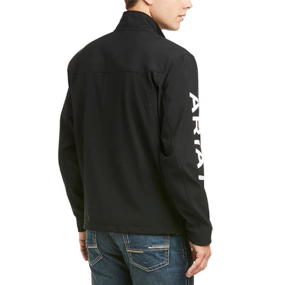 Mens New Team Black Softshell Jacket - 10019279