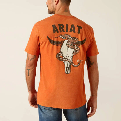 Mens Rattler Skull T-Shirt - 10051754
