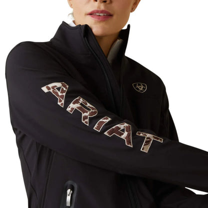 Womens New Team Black Softshell Jacket - 10043523