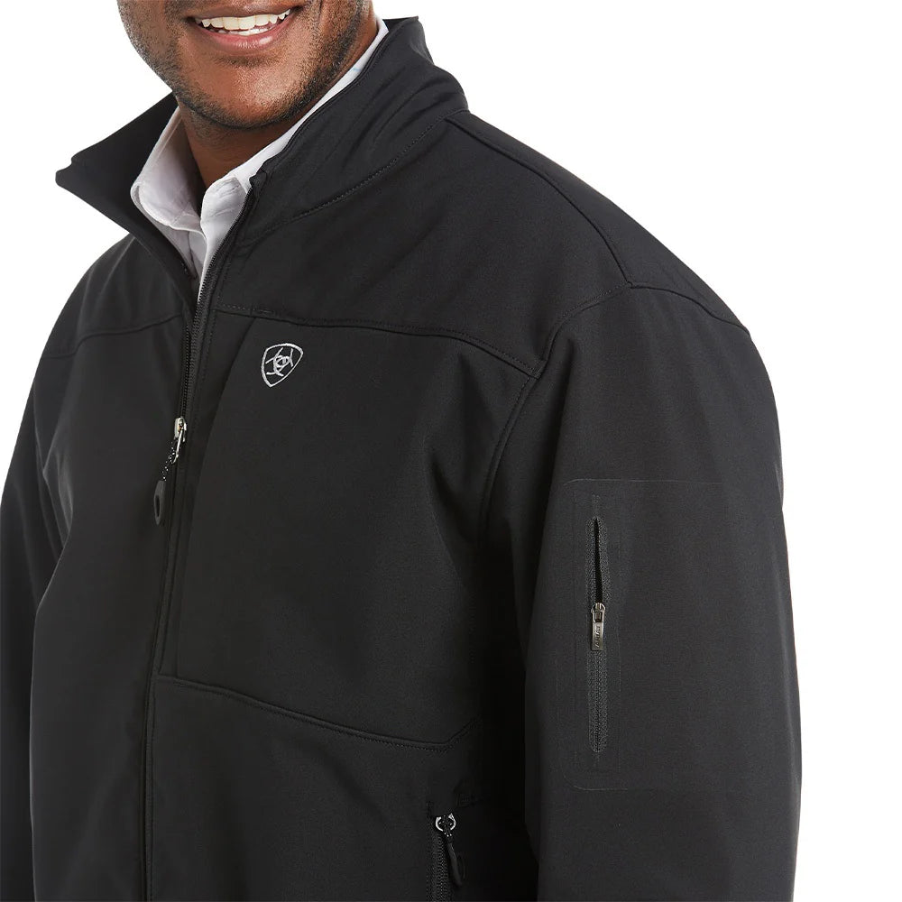 Mens Vernon 2.0 Black Softshell Jacket - 10023329