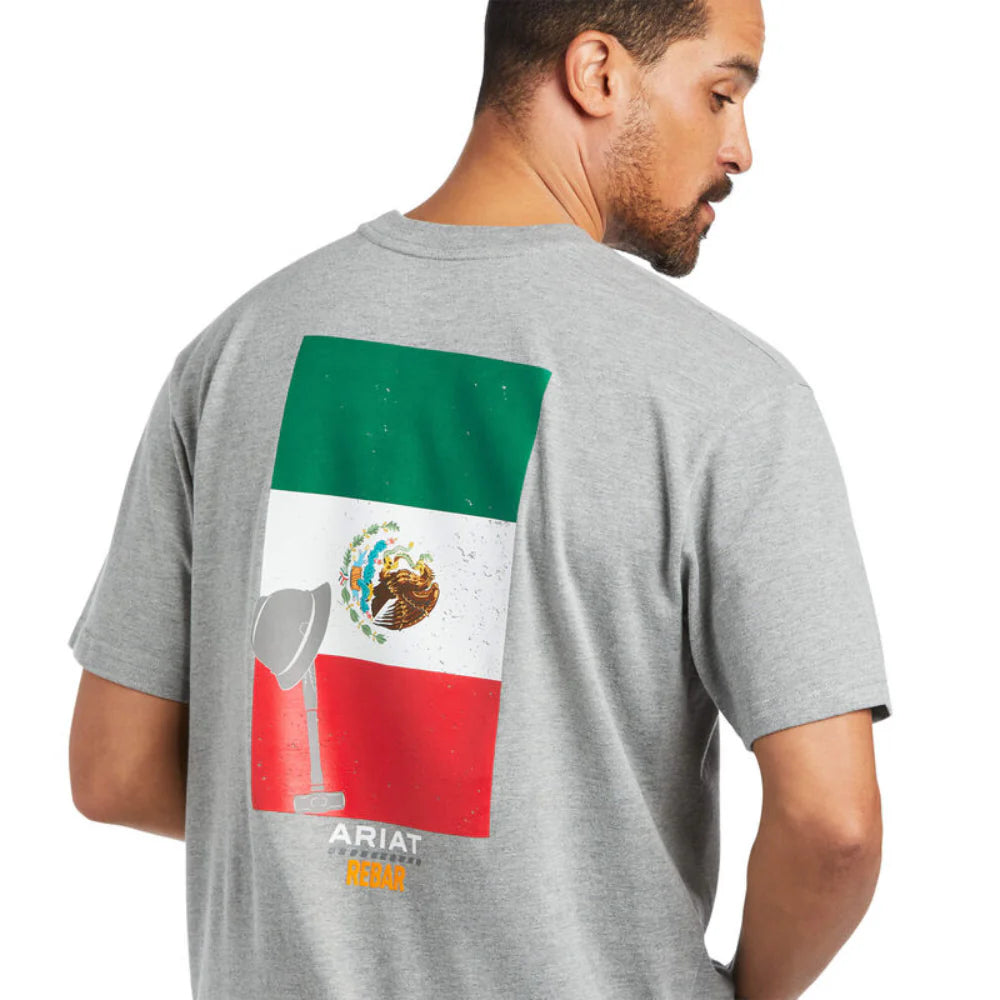 Mens Rebar Mexican Pride Work T-Shirt - 10039621
