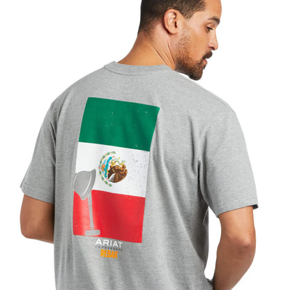 Mens Rebar Mexican Pride Work T-Shirt - 10039621