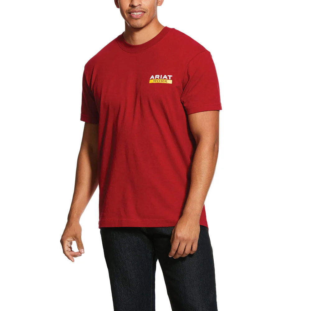 Mens Rebar Cotton Strong Roughneck Work T-Shirt - 10030302