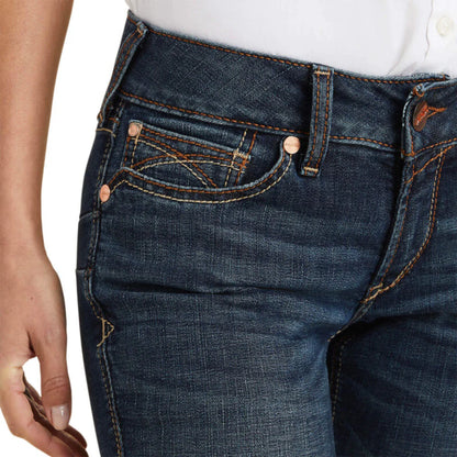 Womens R.E.A.L. Mid Rise Amora Boot Cut Jeans - 10043148