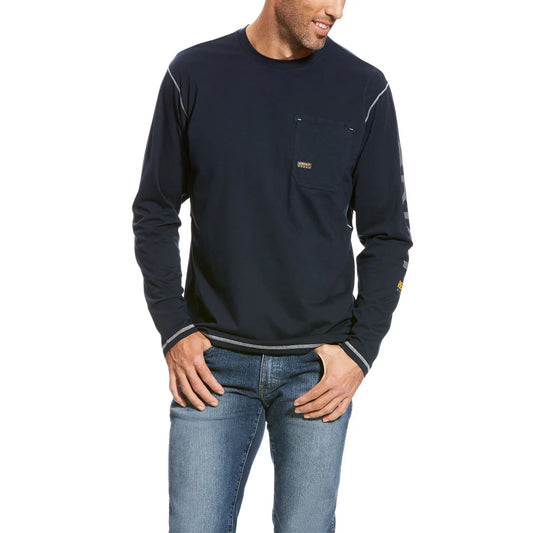 Mens Rebar Workman Logo Work T-Shirt - 10023920