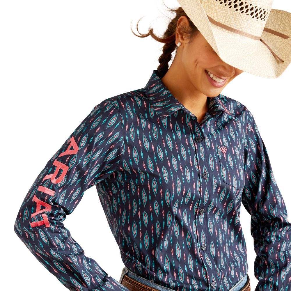 Womens Team Kirby Stretch Long Sleeve Shirt - 10048753