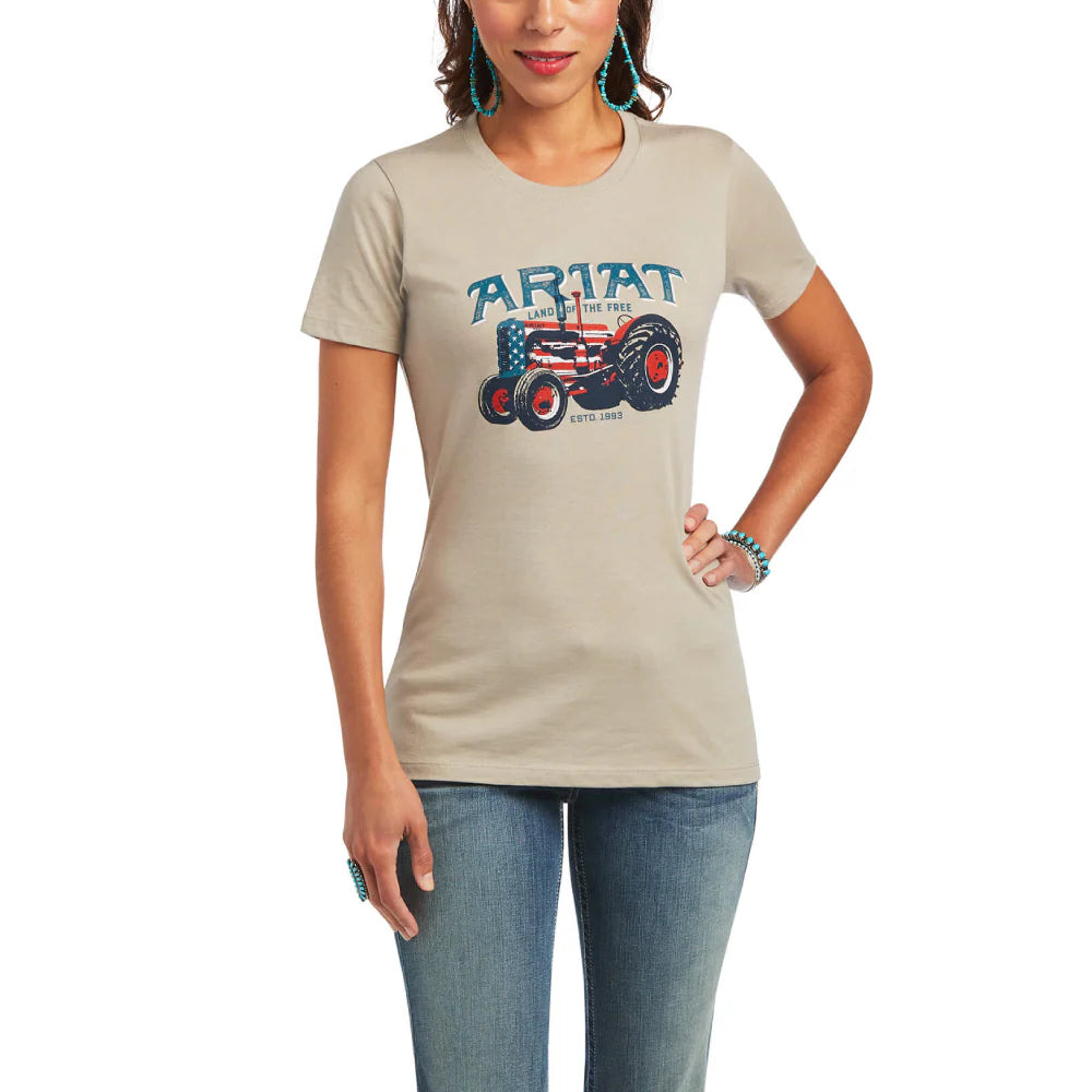 Womens Tractor USA T-Shirt - 10040958