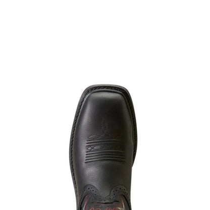 Mens Sierra Shock Shield Black Steel Toe Work Boots - 10046929