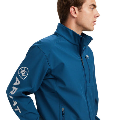 Mens Logo 2.0 Majolica Blue Softshell Jacket - 10041611
