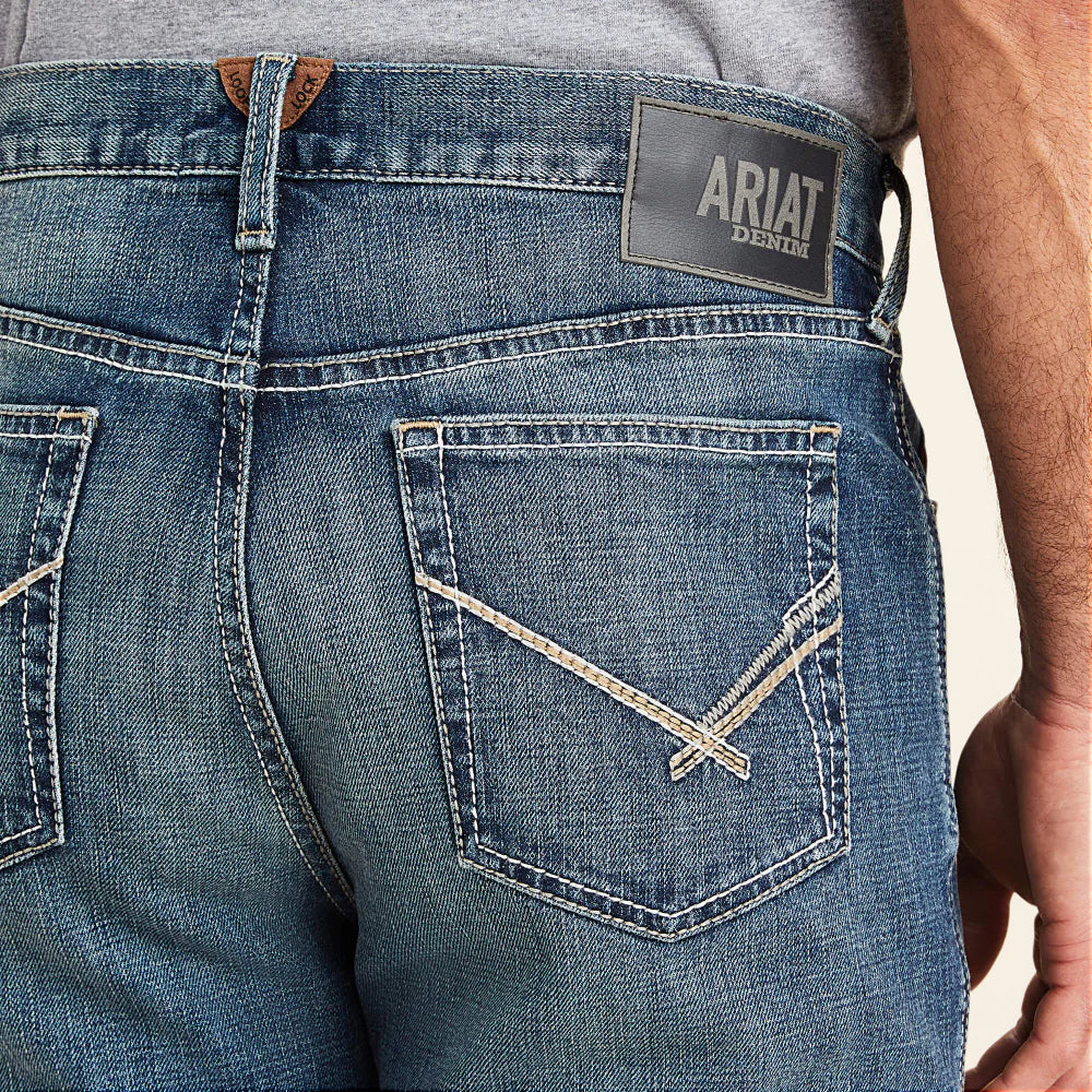 Mens M2 Traditional Bootcut Jeans - 10043195