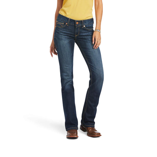 Womens R.E.A.L. Mid Rise Arrow Fit Vicky Bootcut Jeans - 10040798