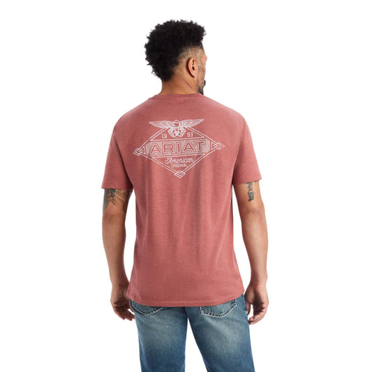 Mens Work Eagle T-Shirt - 10042644