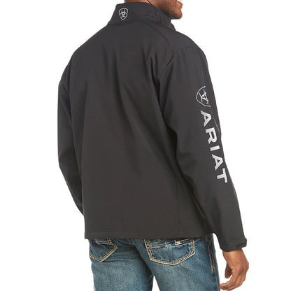 Mens Logo 2.0 Black Softshell Jacket - 10023322
