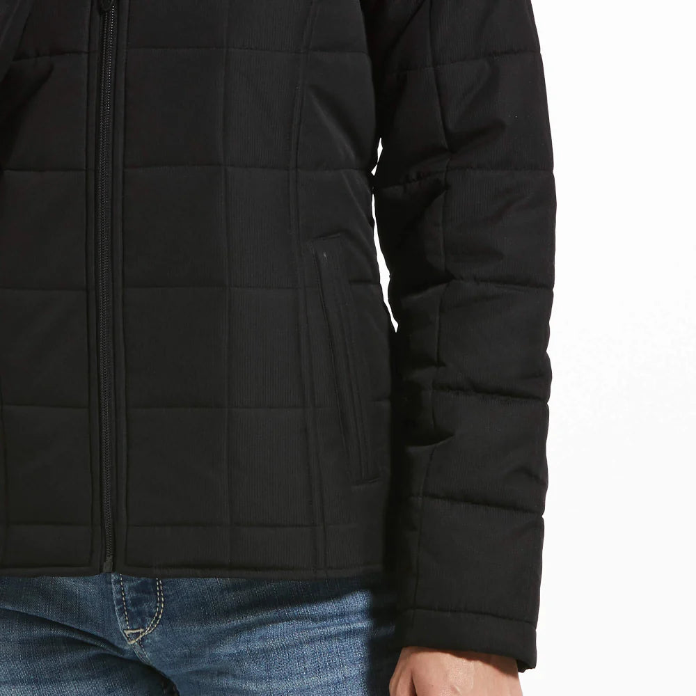 Womens Crius Insulated Black Concealed Carry Jacket - 10032982