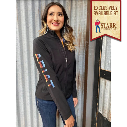 Womens Classic Team Limited Edition Black Serape Softshell Jacket - 10043285