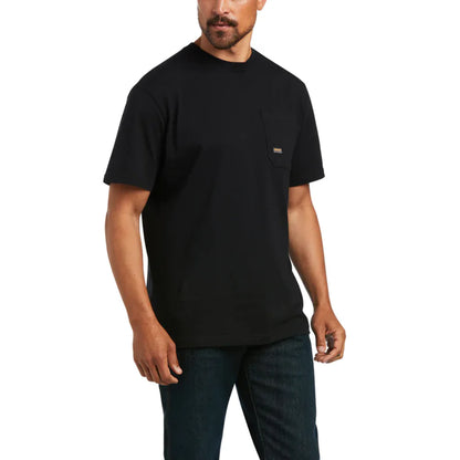 Mens Rebar Cotton Strong Mexican Pride Work T-Shirt - 10039620