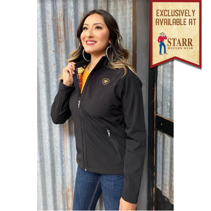 Womens Classic Team Limited Edition Black Serape Softshell Jacket - 10043285