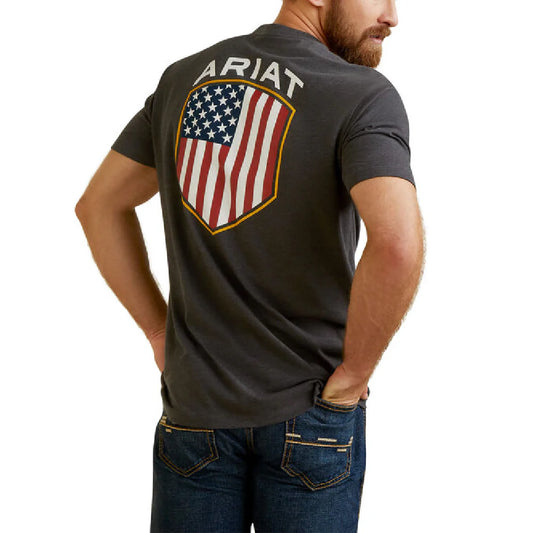 Mens Patriot Badge T-Shirt - 10045278