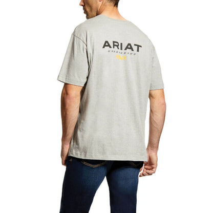 Mens Rebar Cotton Strong Block Work T-Shirt - 10025387