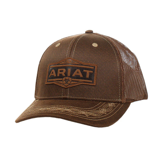 Mens Brown Vintage Logo Cap - A300062902