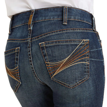 Womens R.E.A.L. Mid Rise Amora Boot Cut Jeans - 10043148