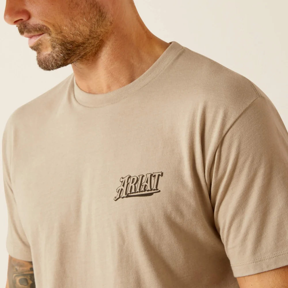 Mens Bandana Script T-Shirt - 10051755