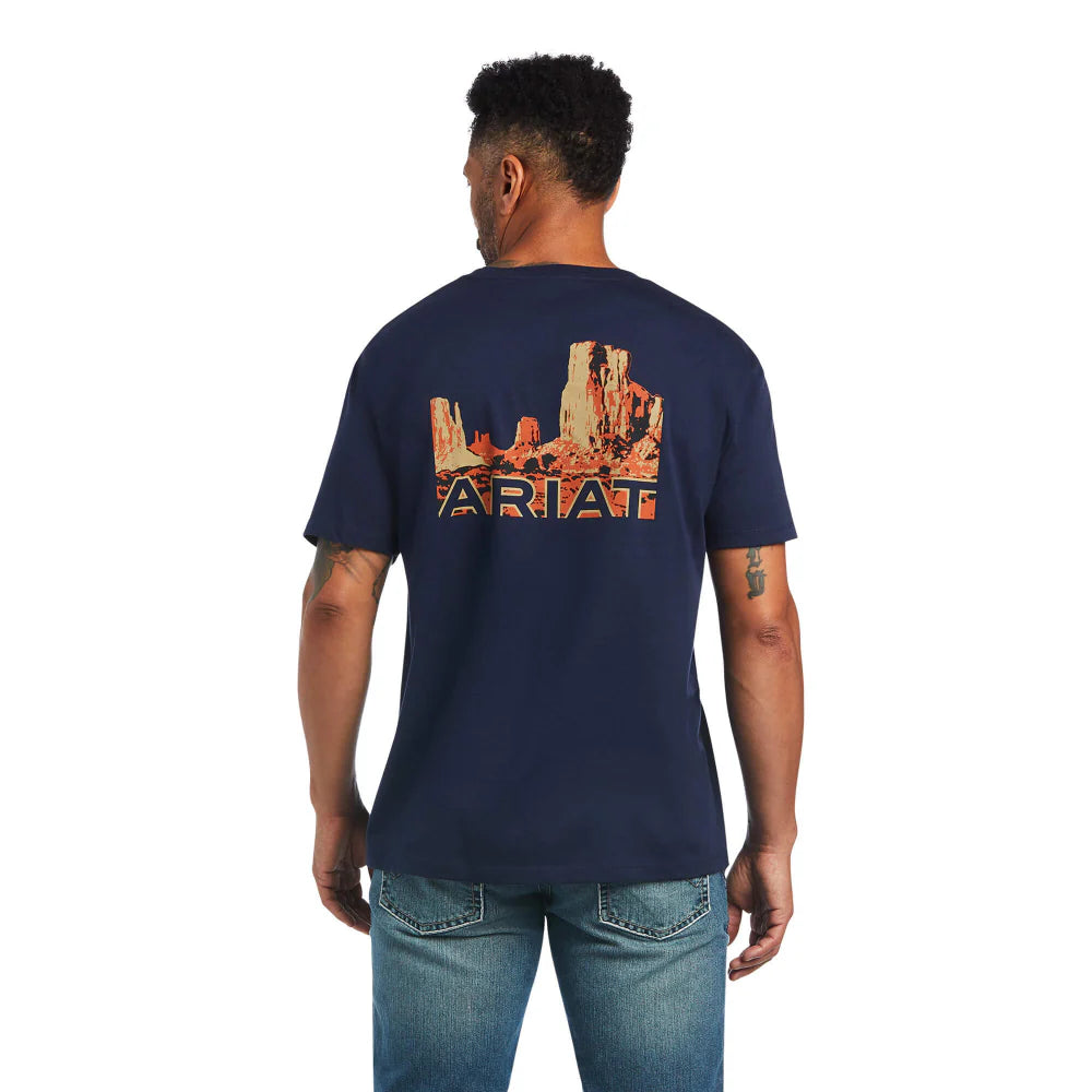 Mens Monument Sunset T-Shirt - 10040877