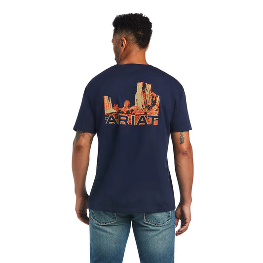 Mens Monument Sunset T-Shirt - 10040877