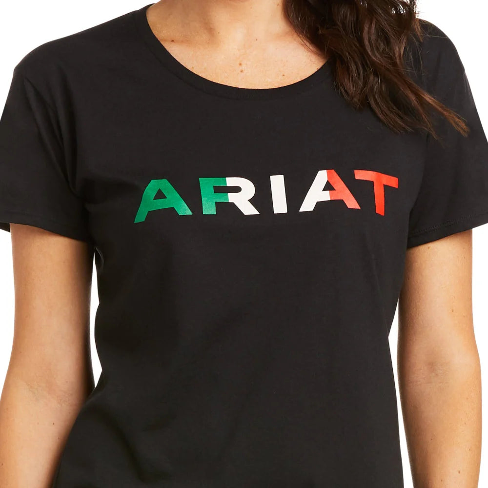 Womens Viva Mexico Logo T-Shirt - 10036634