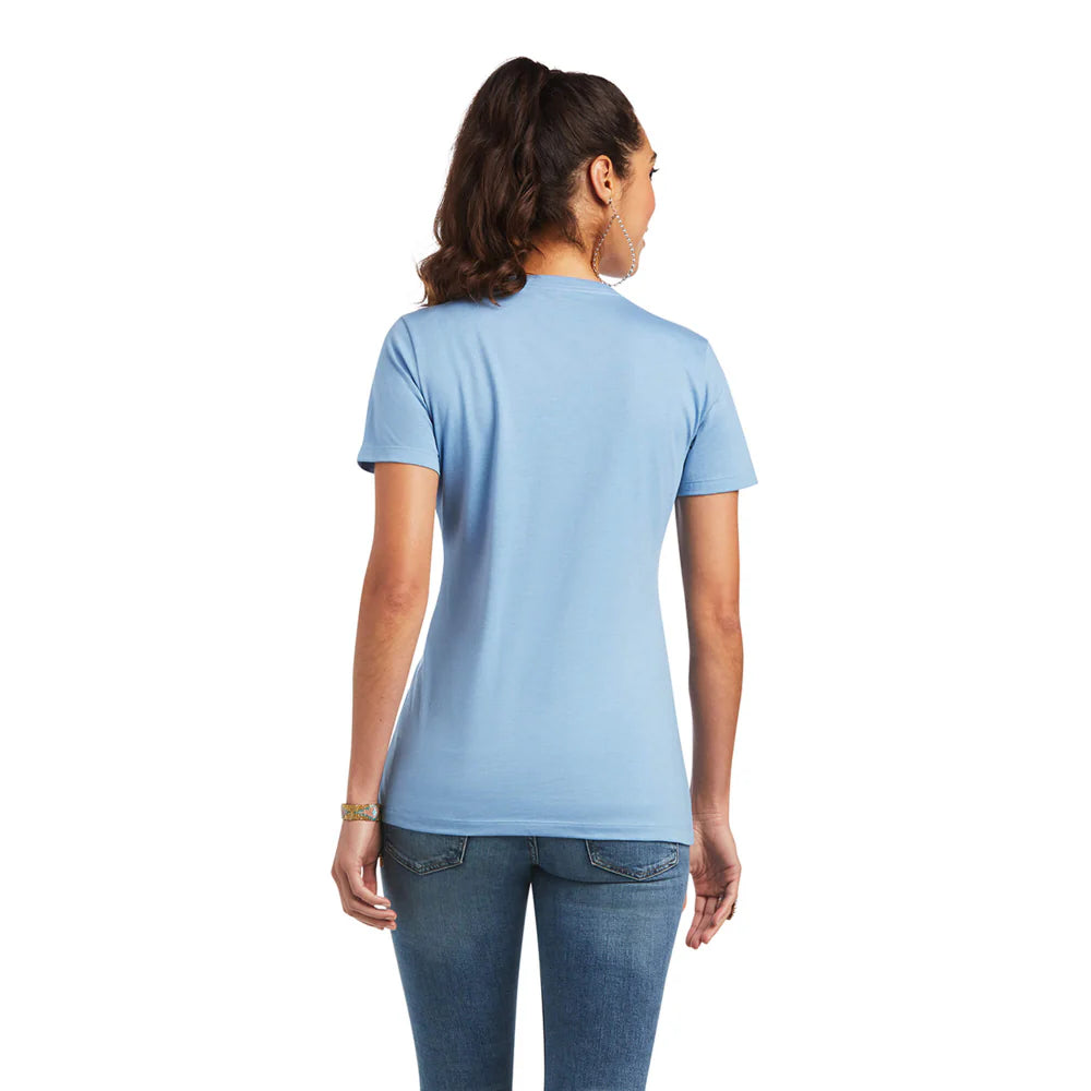 Womens Paisley Flag T-Shirt - 10040962