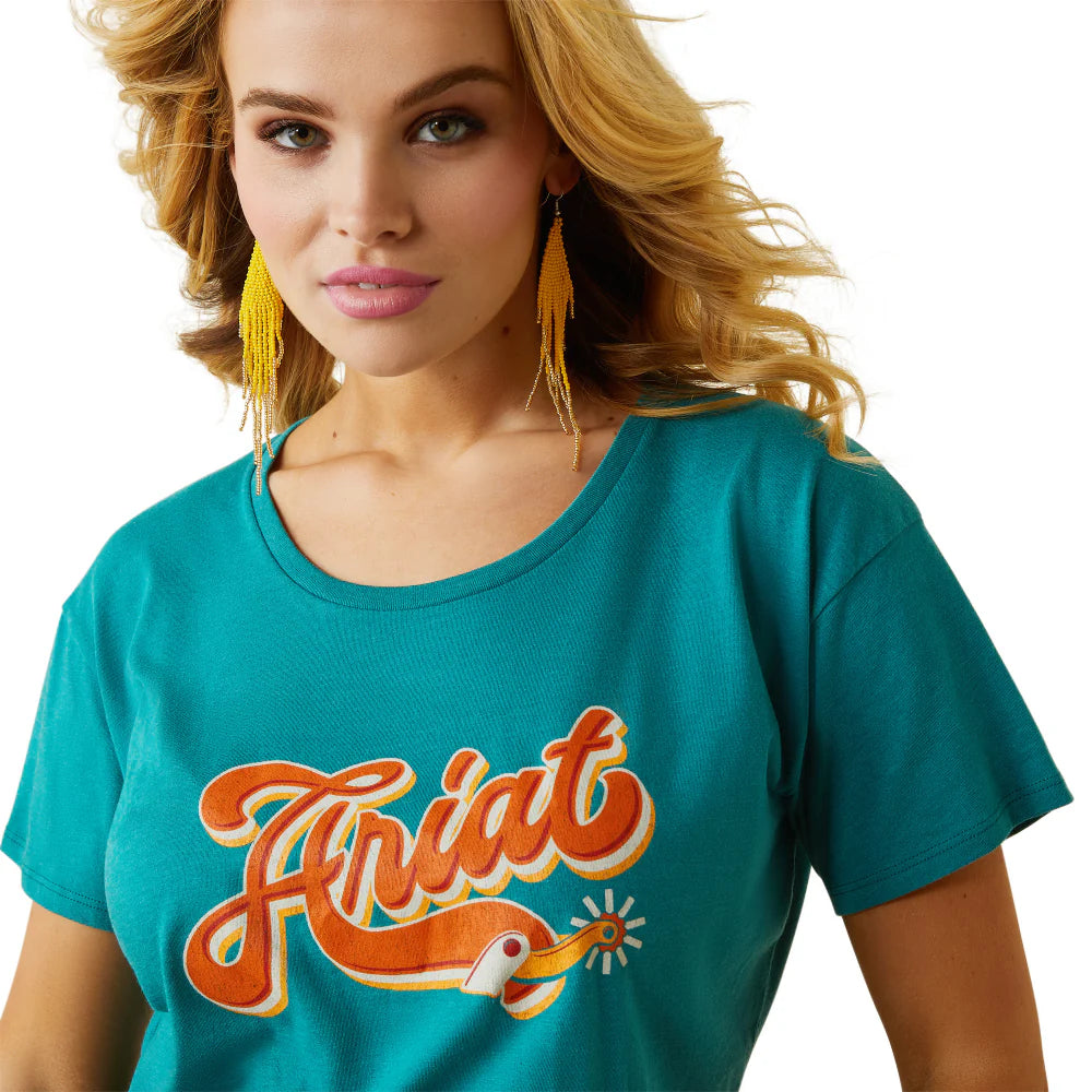 Womens Spur Script T- Shirt - 10043085