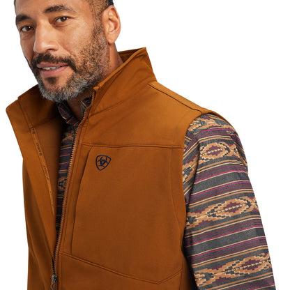 Mens Logo 2.0 Chestnut Softshell Vest - 10041620