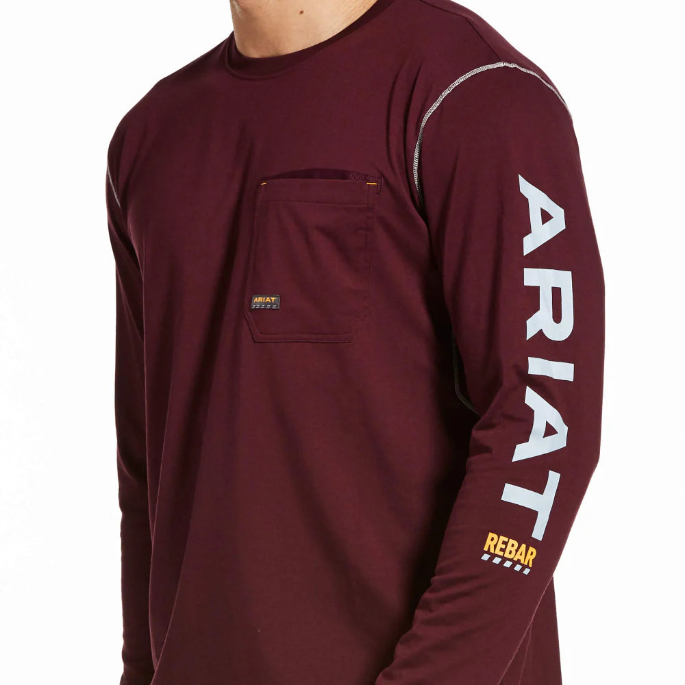 Mens Rebar Workman Logo Work T-Shirt - 10032963