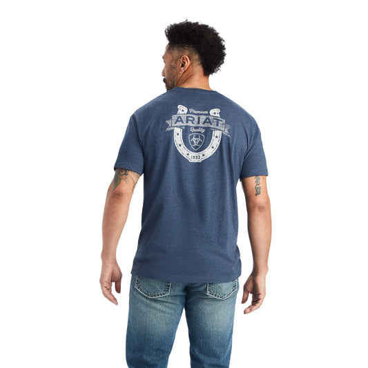 Mens Lucky Horseshoe T-Shirt - 10042652